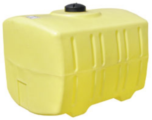 Picture of Rectangular Tank, Polyethylene, 50 Gallon Tank with 5" Lid, No Fitting, 19" W x 20" H x 38" L