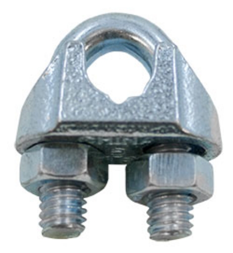 Picture of Galvanized Malleable Cable Clamps,  Wire Rope Cable Clamps
