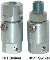 Picture of Swivel, Plated, 1/2" MPT x 1/2" FPT, 3000 PSI Max