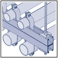 Show details for Pipe Clamp, 2" Picture of Pipe Clamp, 2"