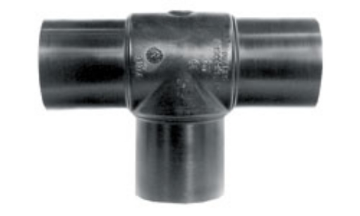 Picture of Tee Fitting for HDPE Pipe, Polyethylene, 4", SDR11