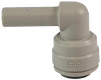 Picture of Plug In Elbow, 3/8" Stem O.D., 3/8" Tube O.D., Gray
