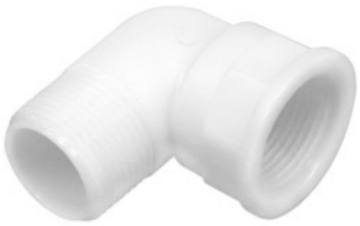 Picture of 90 Degree Street Elbow, 3/4" MPT x FPT, Nylon