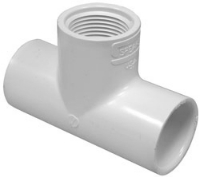 Picture of Tees, PVC (Slip x Slip x FPT), Schedule 40
