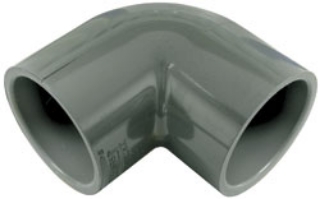 Picture of 90 Degree Elbow, PVC, 2IN Slip, Schedule 80