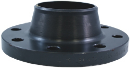 Picture of Weld Neck Flange, Carbon Steel, 6" Pipe Size, 11" Flange Diameter, 9-1/2" Bolt Circle Diameter, 8 Holes, 3/4" Bolt Size