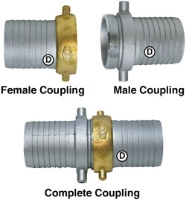 Picture of Pin Lug Couplings, Aluminum,  1-1/2" &#8211; 4"