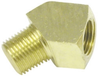 Picture of 45 Degree St. Ell, Brass, 1/4" MPT x 1/4" FPT, 1000 PSI