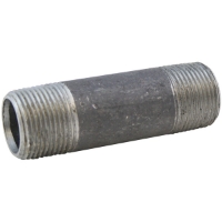 Picture of Pipe Nipple, Black Steel, 1-1/4" x 2", Schedule 80 Welded Seam