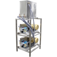 Picture of Gravity Feed Car Wash Prep Systems on Stand, Single Wand