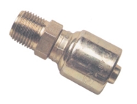 Picture of Power Crimp Fitting, 3/8" I.D. Wire, 3/8" MPT Solid Thread