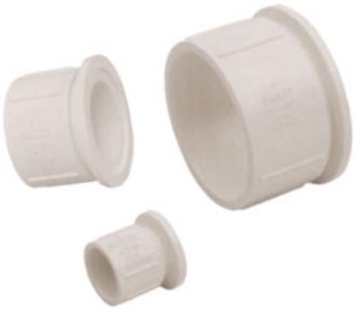 Picture of Socket Fitting, 2" Full Port Manifold Flange x 2" PVC Slip