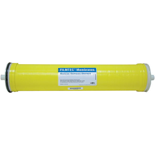 Picture of FilmTec Thin Film Reverse Osmosis Filter Membrane, Tap Water, 4" x 40", 2600 GPD @ 225 PSI