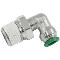 Show details for Male Elbow, 3/8" Tube O.D., 1/2" MPT Swivel, Nickel-Plated Brass Picture of Male Elbow, 3/8" Tube O.D., 1/2" MPT Swivel, Nickel-Plated Brass