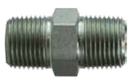 Picture of Hex Nipple, 1" MPT x 1" MPT, 2000 PSI