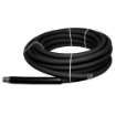 Picture of High Pressure Hose, 3/8" x 18' Solid Ends with bend restrictions as noted, Black, 4000 PSI