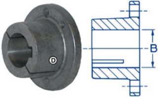 Picture of 24mm Tapered Bushing, Metric
