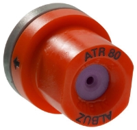 Picture of Hollow Cone Spray Nozzle, ATR 80-Degree, Ceramic, Red