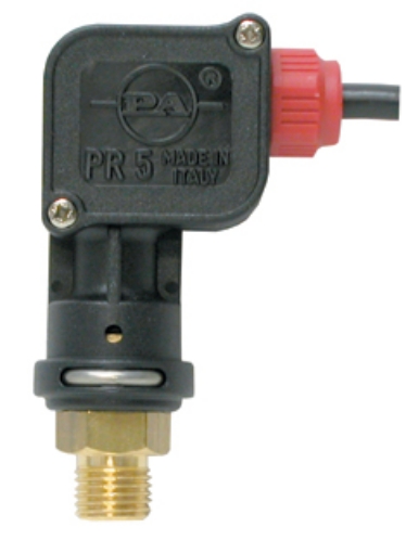 Picture of Pressure Switch, 1/4" MPT, 5 amp Rating, Actuation Pressure: 360