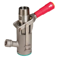 Show details for Fill Coupler, 304SS, Viton®, 3-Key, 1" MPT Inlet Picture of Fill Coupler, 304SS, Viton®, 3-Key, 1" MPT Inlet
