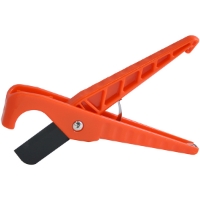 Picture of Cutter for Hose, Tubing & Plastic Pipe, Cuts up to 1" Outside Diameter, Orange with Stainless Blade