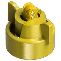 Picture of Nozzle Cap Assembly with Gasket, AccuPulse Twinjet Spray Tip, Acetal, Yellow