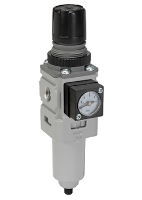 Picture of Air Line Filter / Regulator, 1/4" FPT Ports, 30 CFM Max Flow Rate, 10-125 PSI, Auto/Pulse Drain