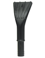 Picture of Vacuum Nozzle, Claw-Style, 1-1/2" x 12" Black Polyethylene
