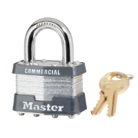 Picture of Padlock, Steel, Base Width 1-3/4", Keyed Different