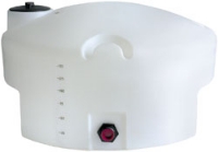 Picture of Pickup Truck Tank, 200 Gallon with 8" Lid, Poly, 2" Fitting, 52" Diameter x 30" H
