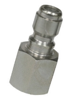Picture of Quick Coupler Plug, Steel: 1/4" FPT, 5500 Max PSI, 5.6 GPM