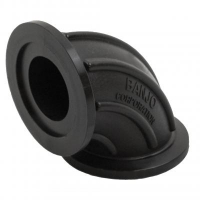 Picture of 90 Degree Long Radius Sweep Elbow, Polypropylene, 1" Full Port Flange x Flange