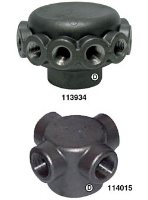 Picture of Manifold, 4 Outlets, 1-1/2" FPT Inlet, 3/4" FPT Outlet, 304 SS Construction
