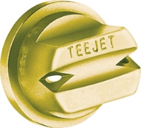Picture of Double Outlet Flat Spray Tip Nozzle, 150°, 015 Orifice, Brass