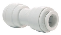 Picture of Union Connector (Tube x Tube), 3/8" Inlet, 3/8" Outlet, White