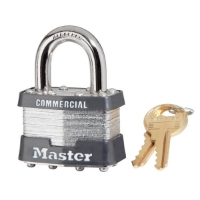 Picture of Padlock, Steel, Base Width 1-3/4", Keyed Different