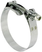 Picture of T Bolt Clamp, 4" Hose I.D., 4.50" - 4.81" Clamp I.D. Range