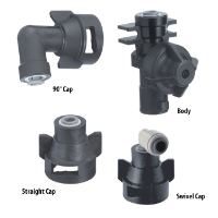 Picture of John Guest Straight QJ Cap for 1/4"