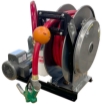 Picture of High Volume Diesel Fuel Transfer Pump Unit, 1" x 38 ft. Hose, 32 GPM Flowrate, 3 HP, 1 PH Motor