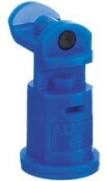 Picture of Air Induction Dual Pattern Flat Spray Tip Nozzle, Blue Polymer, 30° Forward, 70° Backward Spray, .03 Orifice