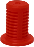 Show details for Nozzle Strainer, Slotted Nylon (Flame Red), 25 Mesh Picture of Nozzle Strainer, Slotted Nylon (Flame Red), 25 Mesh
