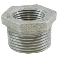 Show details for Hex Bushing, 3/4IN x 1/2IN, Galvanized Malleable Picture of Hex Bushing, 3/4IN x 1/2IN, Galvanized Malleable