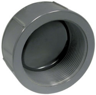 Picture of Cap, PVC, 3IN Threaded, Schedule 80