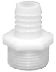 Picture of Pipe to Hose Barb Fitting: 3/4" MPT, 3/4" Barb, Nylon