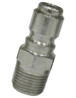 Picture of Quick Coupler Plug, Steel: 3/8" MPT, 4200 Max PSI, 15 GPM