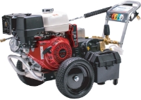 Picture of Belt Driven Pressure Washer: MAX 4.0 GPM @ 5000 PSI, GX360 HONDA Engine, General Pump, 50' Hose, Aluminum Frame