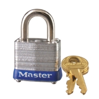 Picture of Padlock, Steel, Base Width 1-1/8", Keyed Alike