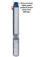 Picture of Submersible Well Pump, 1 HP, 230 Volts, 7 gpm @ 410'