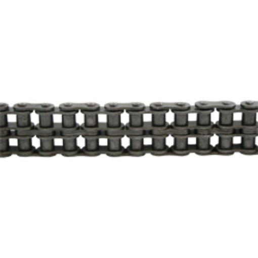Picture of Roller Chain, Double Strand, Standard Design, Steel, 1" Pitch, .627" W, 10' Box (Imported)