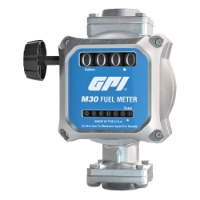Picture of Fuel Flow Meter for G20/V25, 3/4" FPT, 5-30 GPM, Gallons, Bottom-Top